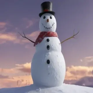 png snowman
