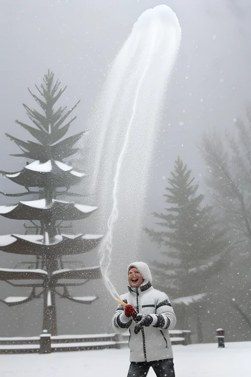 snow falling png