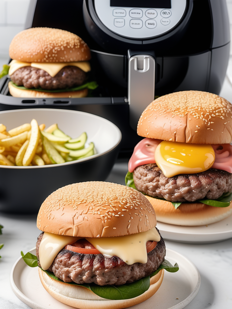 impossible burgers in air fryer