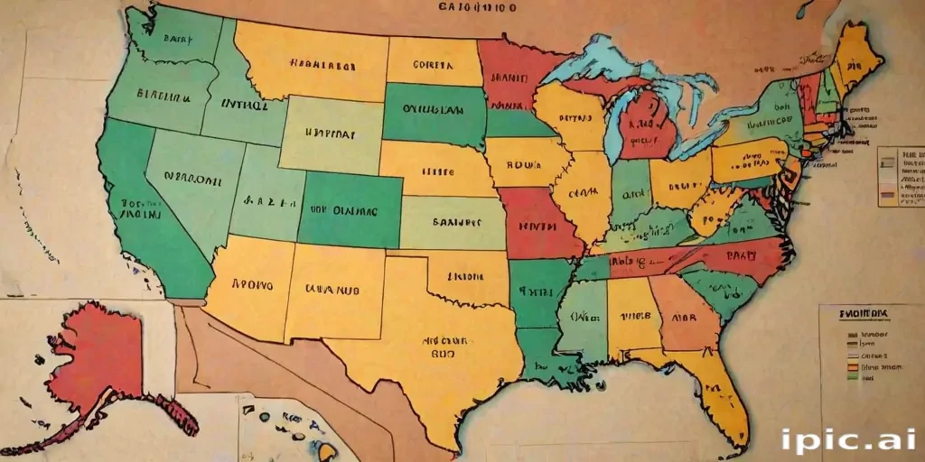 us states on a map