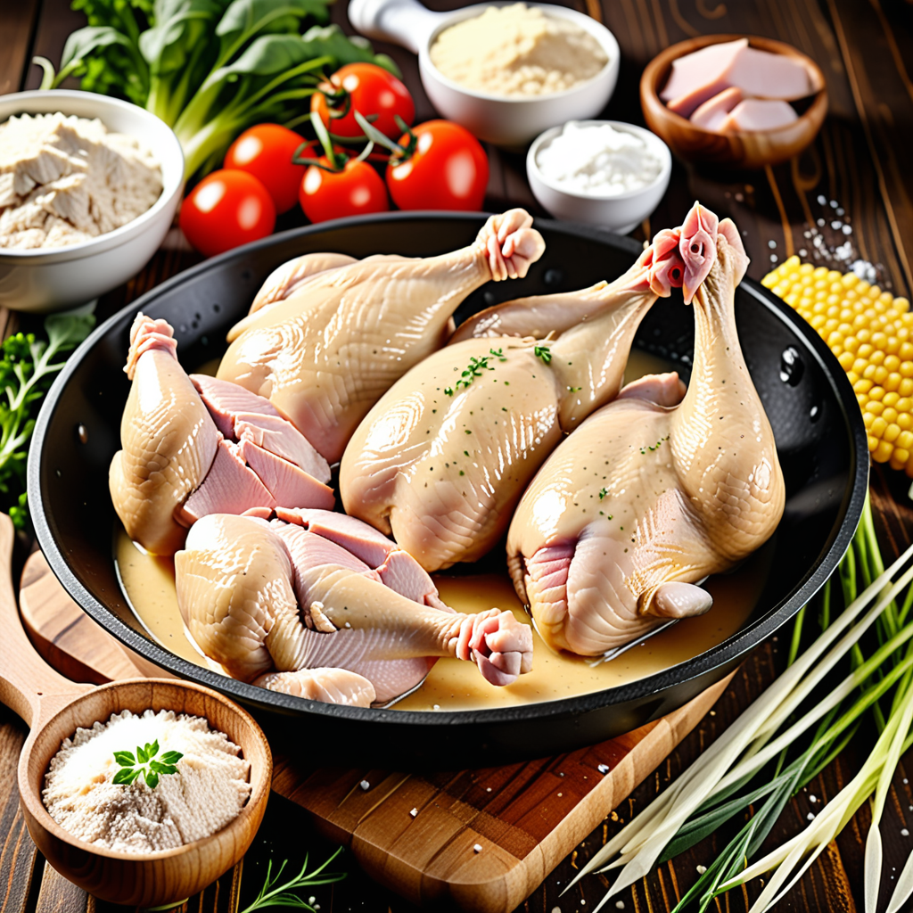 what is in chicken base