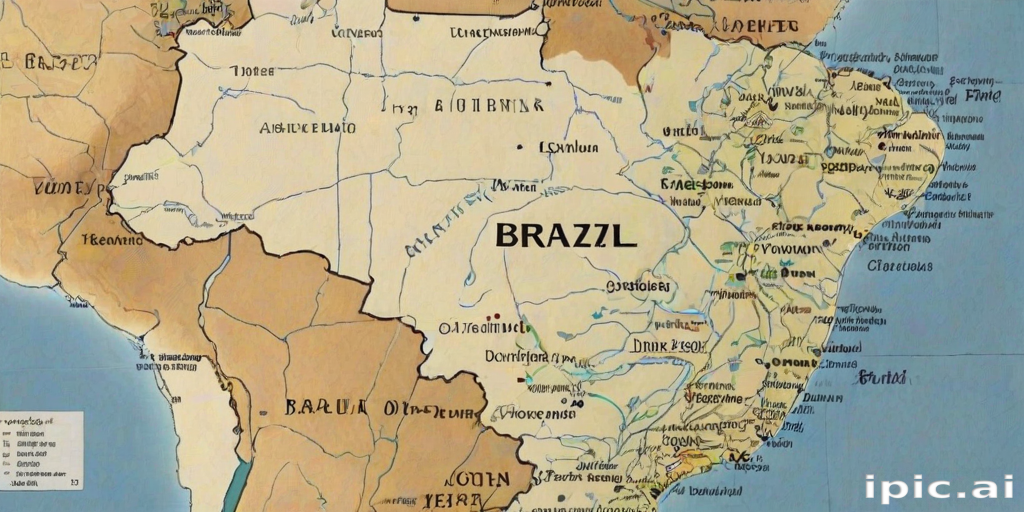 brazil map