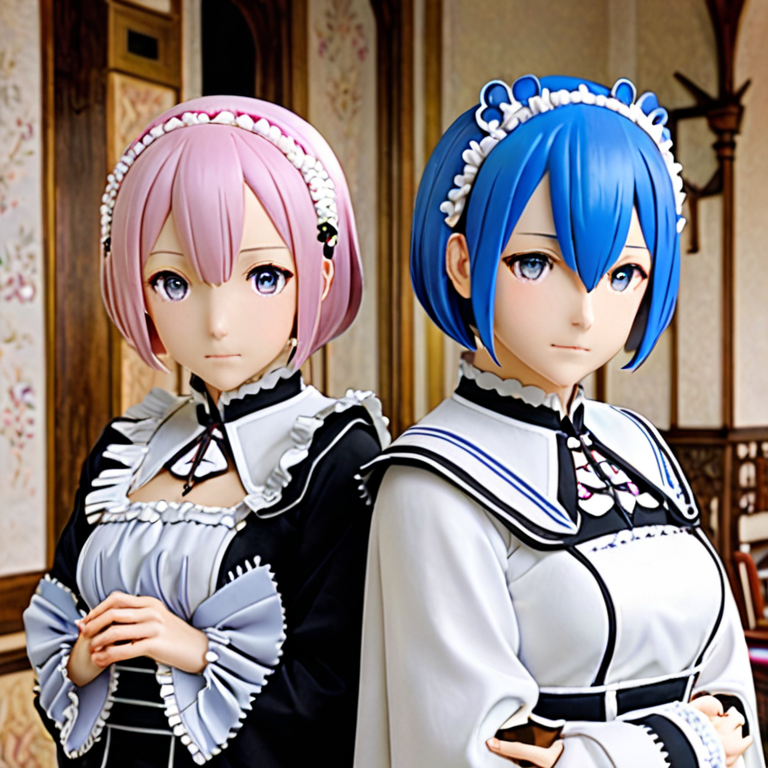 Rem and Ram from Re:Zero