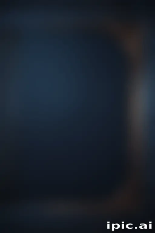 A Mysterious Abstract Background with a Dark Blue Gradient and Subtle ...