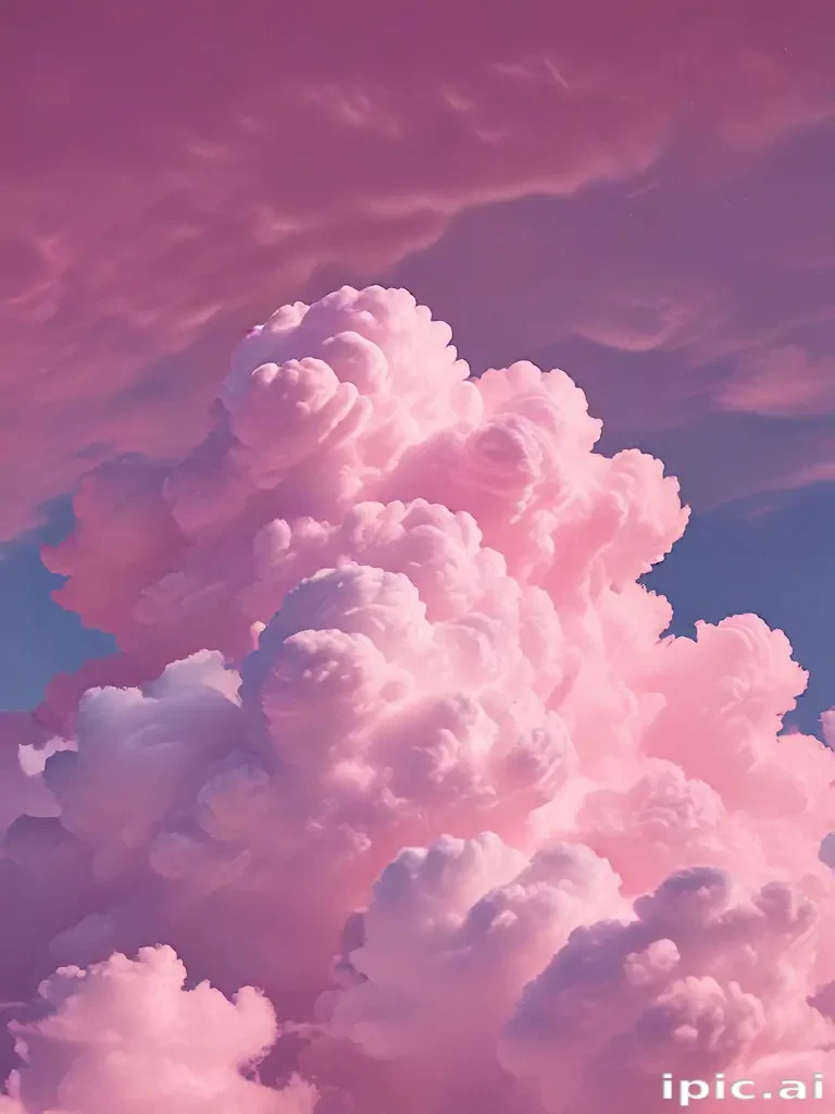 pink cloud aesthetic