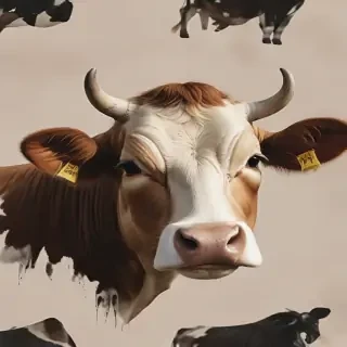 aesthetic cow print wallpaper