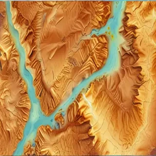 topography png