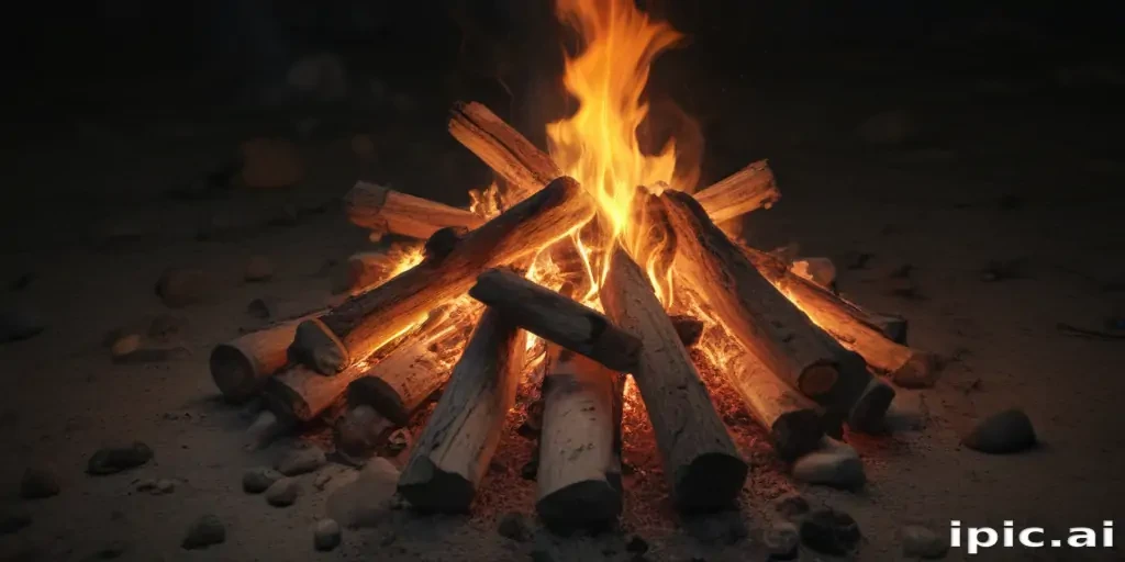camp fire png