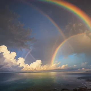 rainbow backround