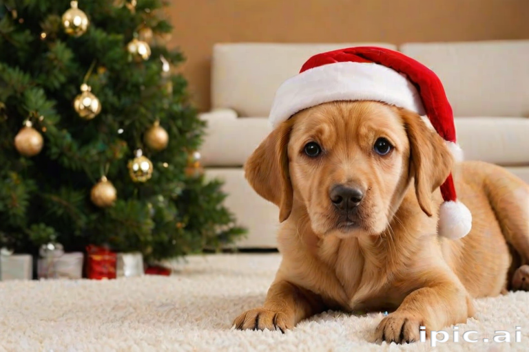 pictures of dogs christmas