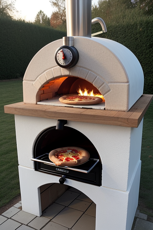 how hot does a pizza oven get