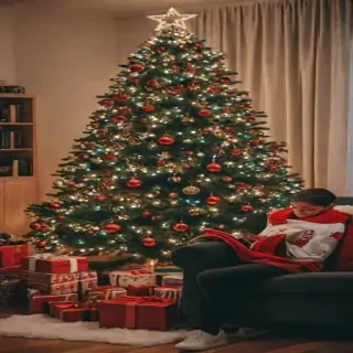 christmas pics aesthetic