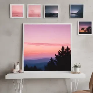 aesthetic pictures for wall to print