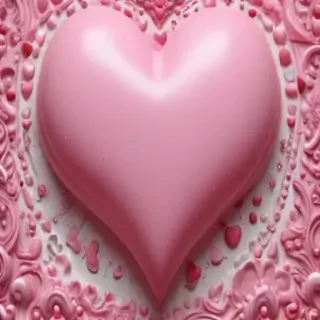background pink heart
