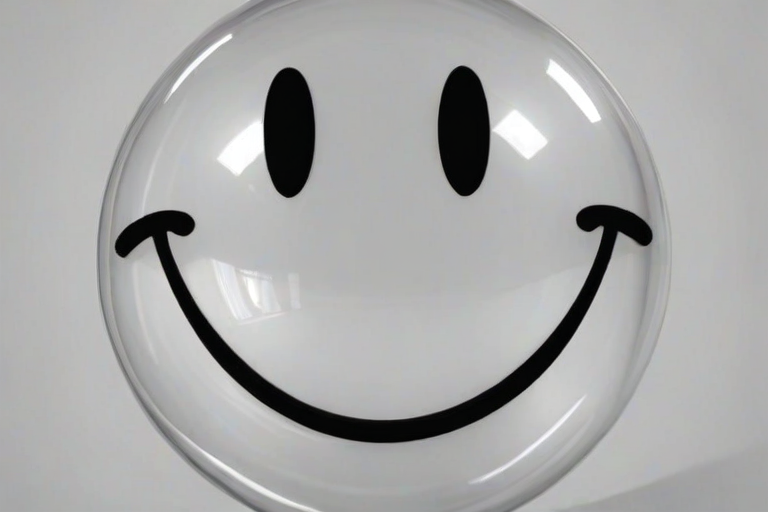 transparent smiley face