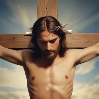 pics of jesus on the cross