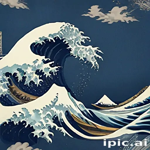 the great wave wallpaper