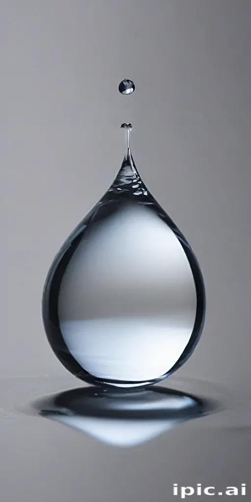 water drop transparent