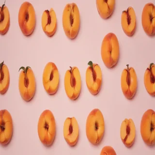peach background aesthetic