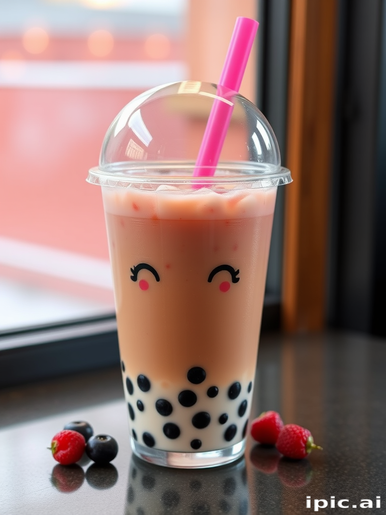 bubble tea cute