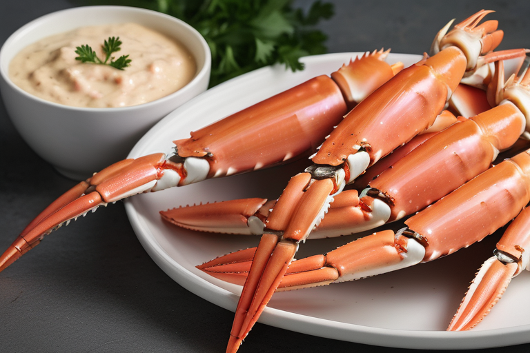 what to eat with crab legs
