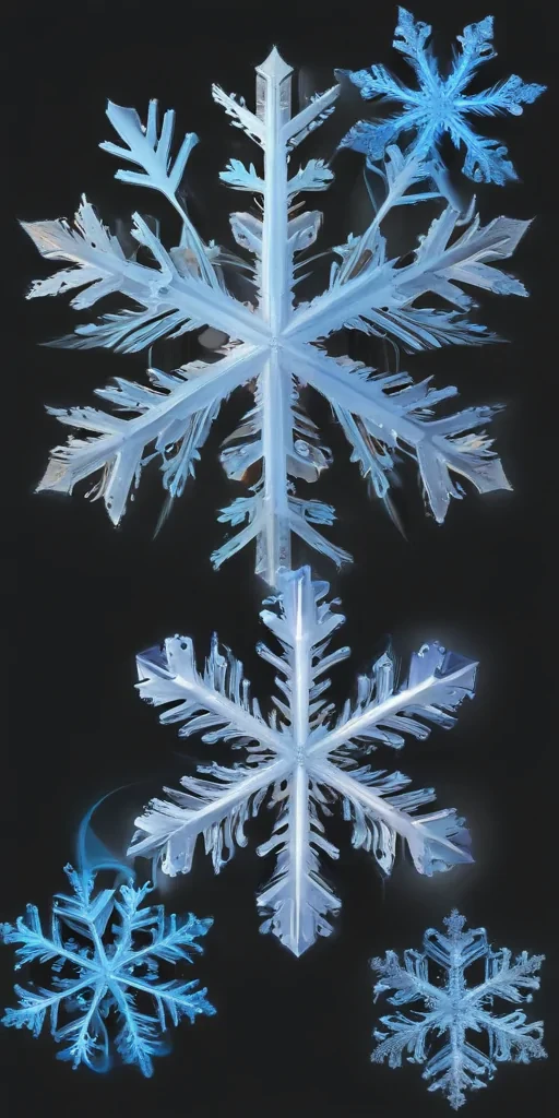 transparent background snowflake clipart