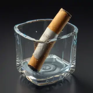 transparent cigarette