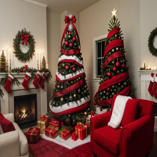 christmas background tree