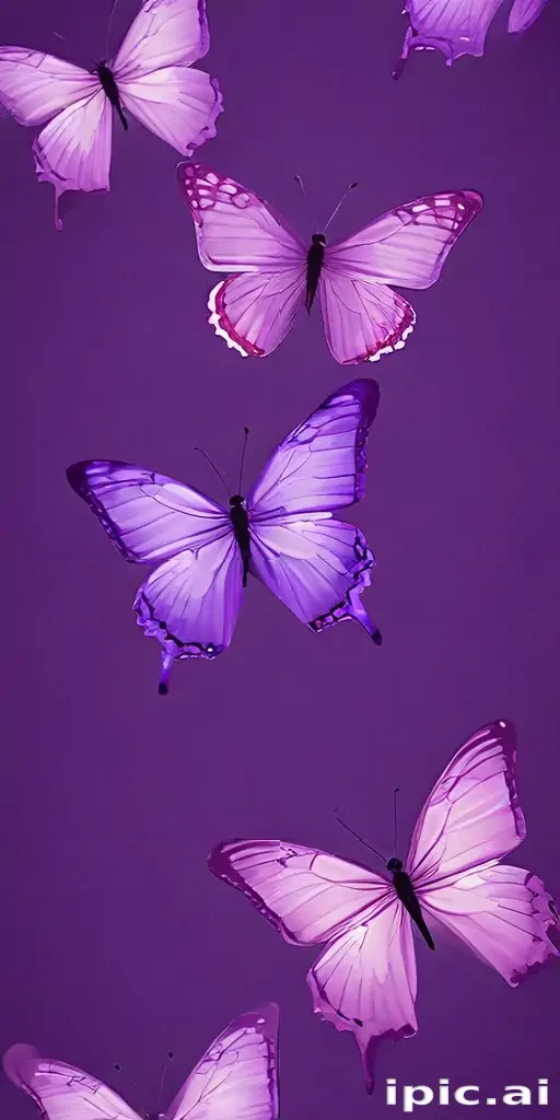 butterfly backgrounds purple