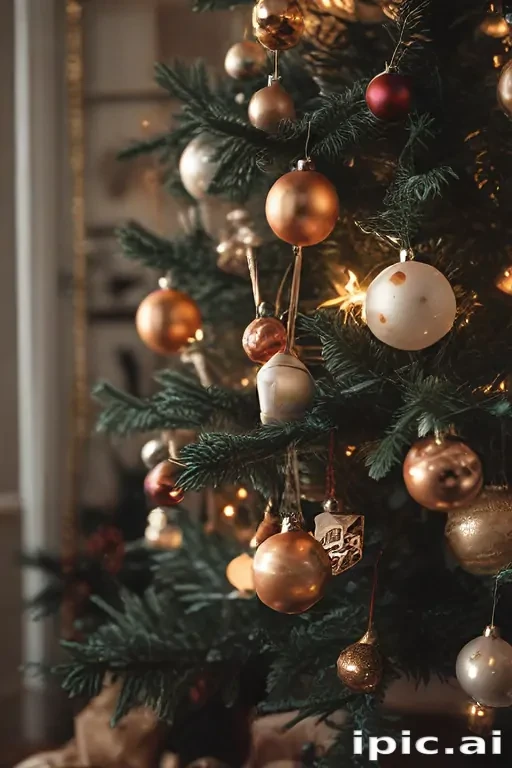 aesthetic christmas background