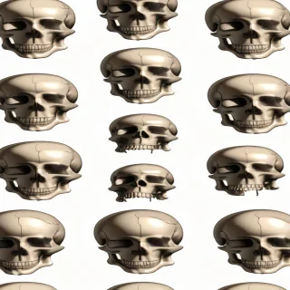 skulls transparent