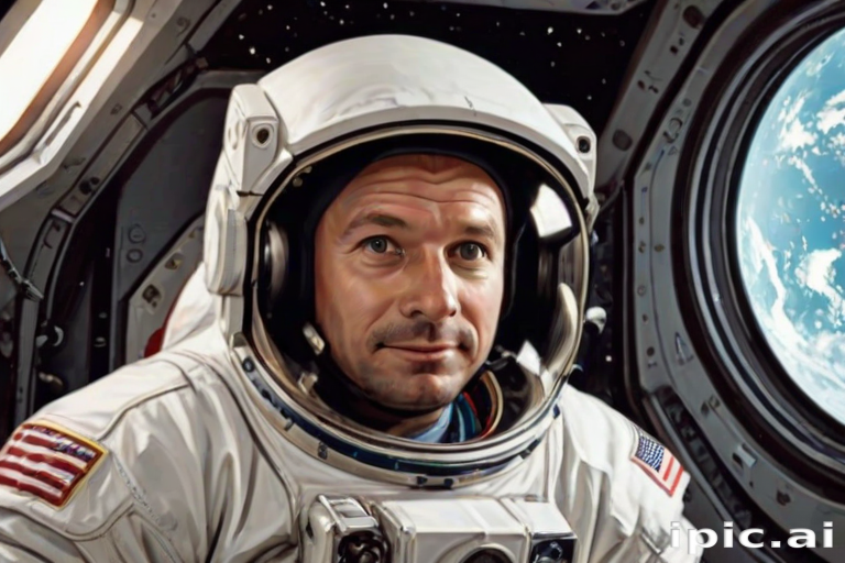astronaut cartoon