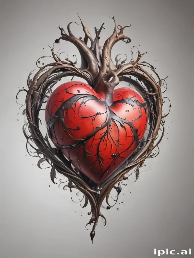 heart tattoo png