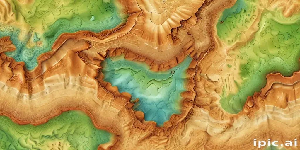 topography png