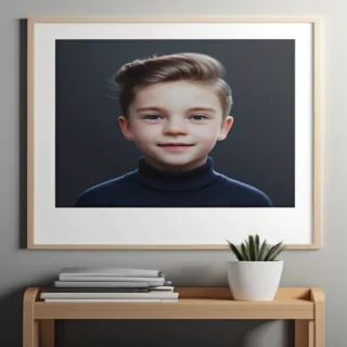 art print mockup