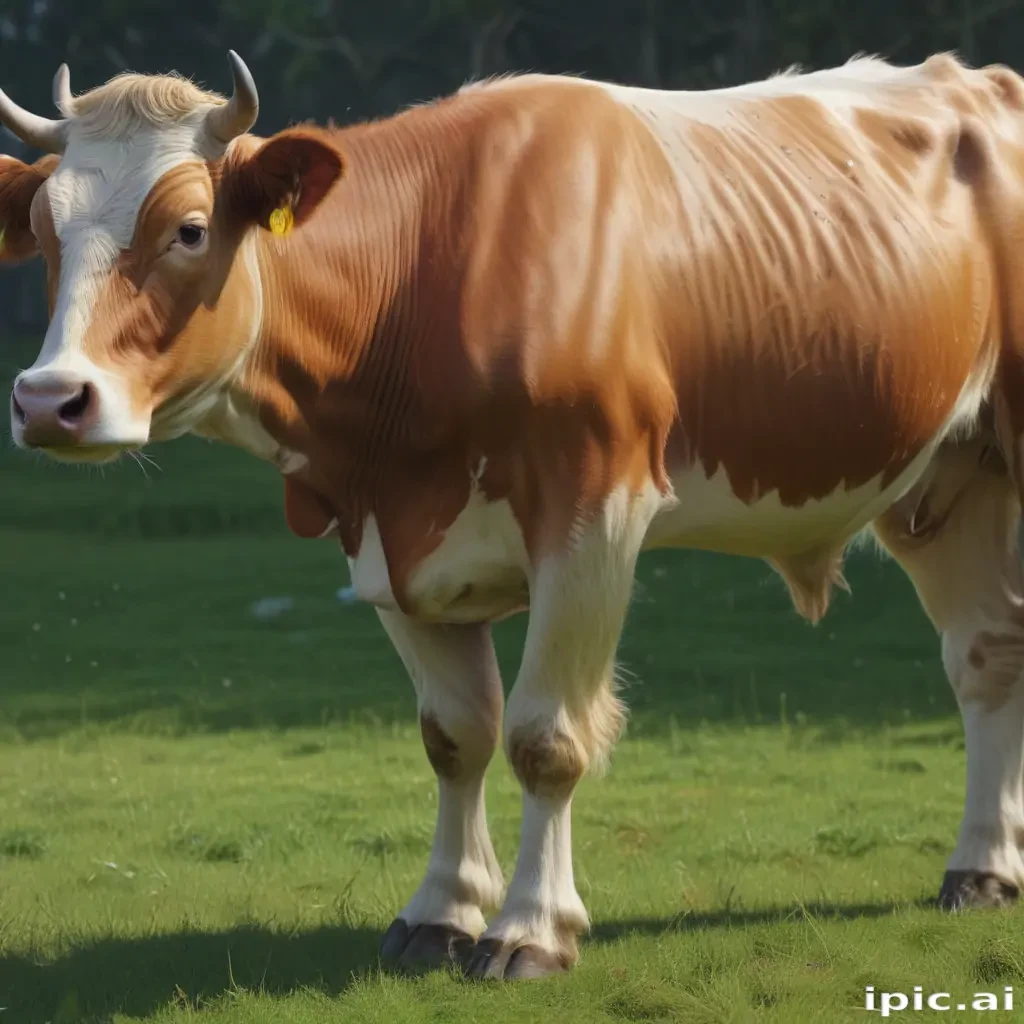 transparent cow
