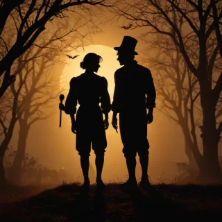 halloween silhouette