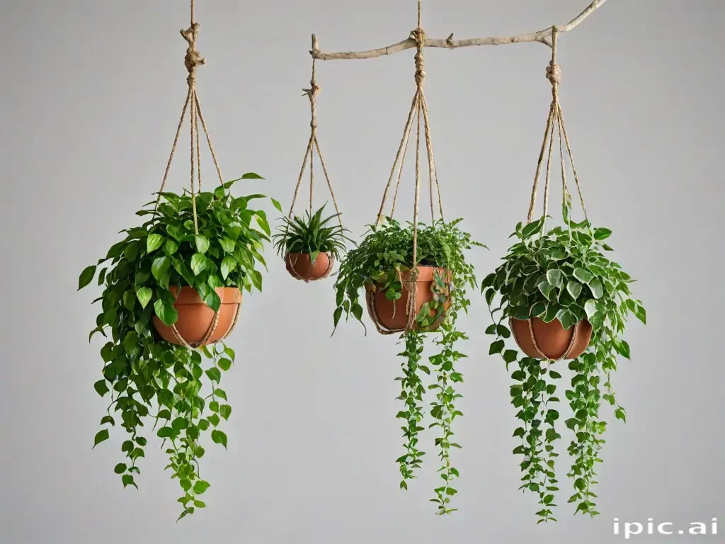 hanging plants png