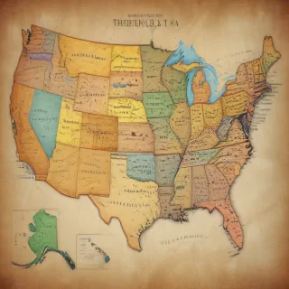 map of the usa states
