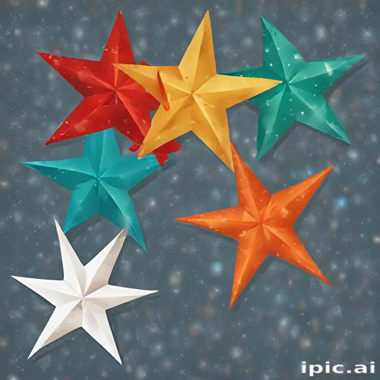 christmas stars clipart