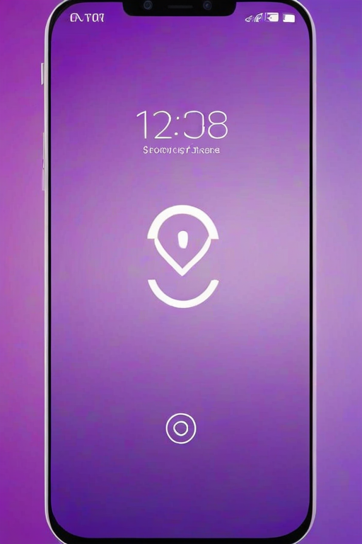 purple lockscreen