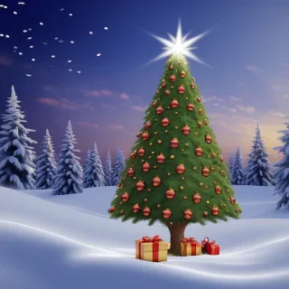 christmas wallpaper tree