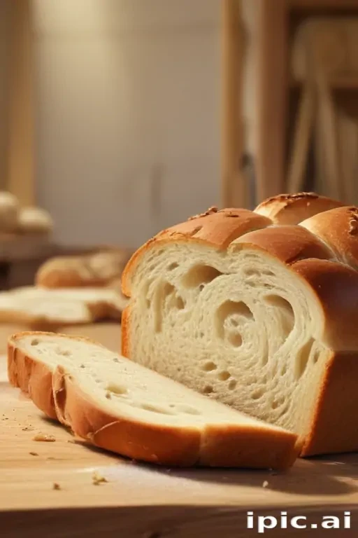bread in cartoon