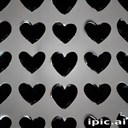 wallpaper black heart