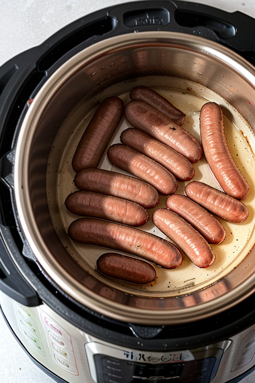 brats in the instant pot