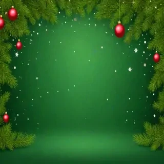 green christmas bg
