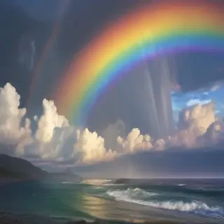 rainbow backround