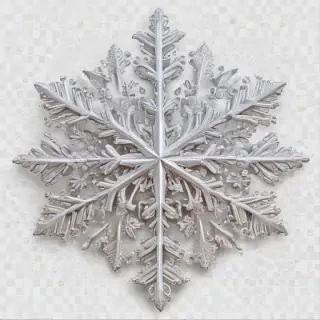 snowflake clipart transparent background