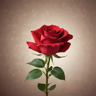 image of a red rose
