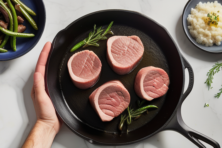 how to cook filet in cast iron